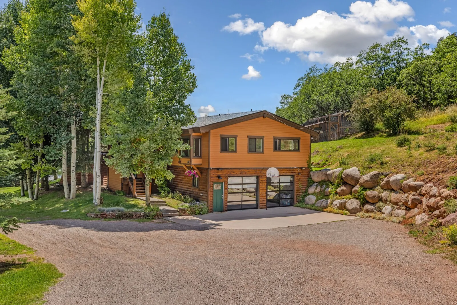 Guest house in July